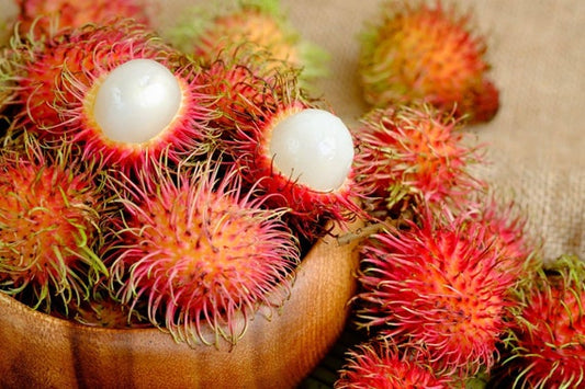 5-6lbs FRESH RAMBUTAN Tropical Exotic Fruits