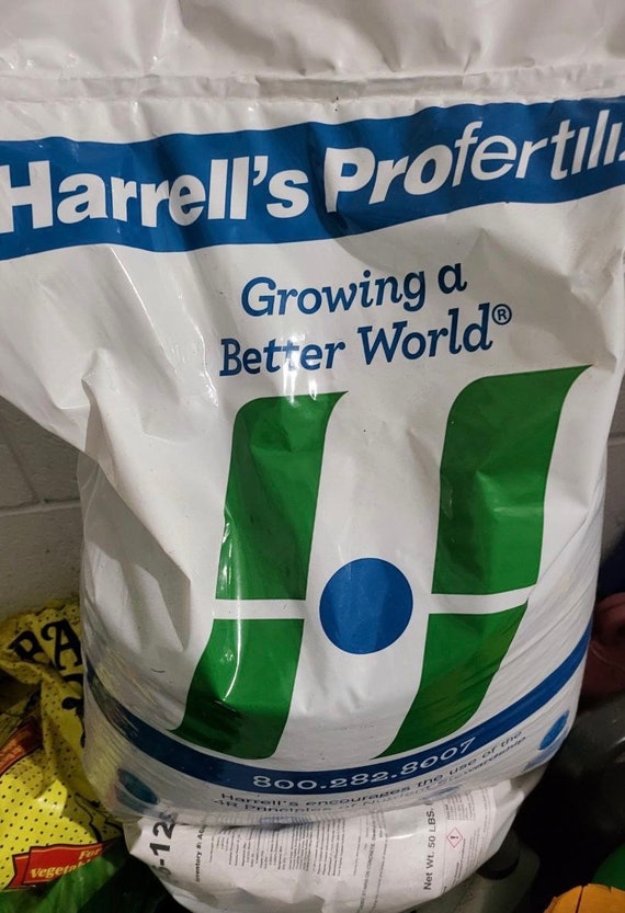 10Lbs HARRELL’S FERTILIZER 16-6-12. Professional Grade Slow Release All Purpose